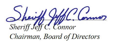 Sheriff Jeff C. Connor Signature